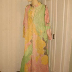 ❤️Vtg DON LUIS OF ESPANA SPAIN FOUR SEASONS BOUTIQUE Long Maxi Dress Sz 18